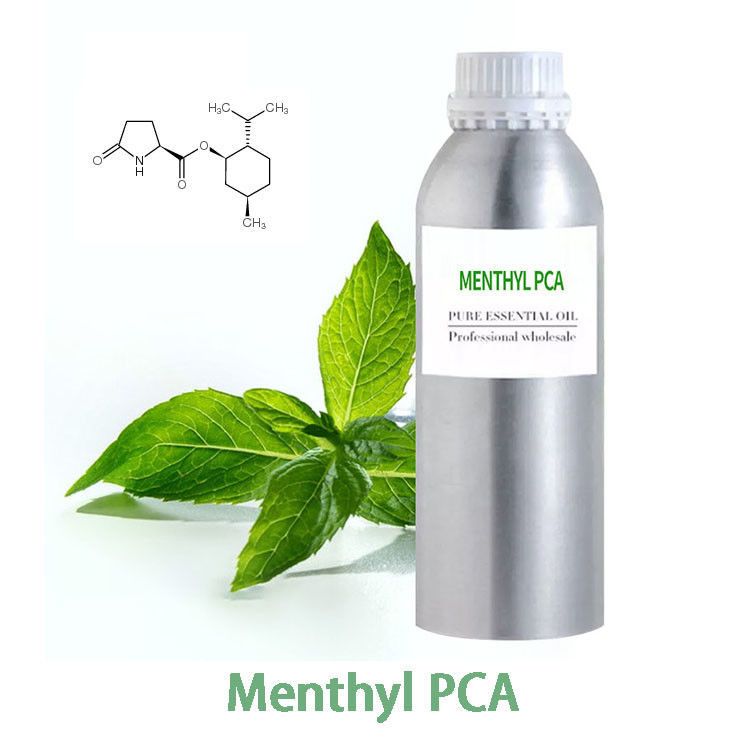 USP Cosmetic Grade 98% Menthyl PCA CAS:64519-44-4 Oisturizing Soothing Nti-Inflammatory Effects.