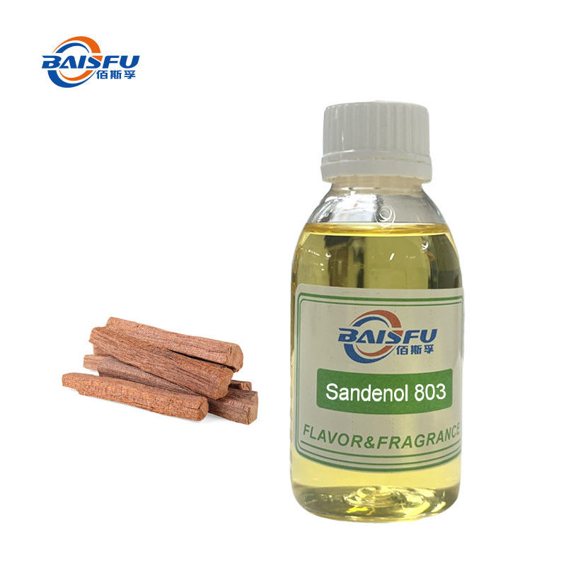 Natur Perfume Oil For Sandenol 803 CAS 66068-84-6 Strong Elegant Long-Lasting Sandalwood Aroma Essential Oil