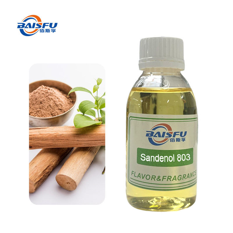 Natur Perfume Oil For Sandenol 803 CAS 66068-84-6 Strong Elegant Long-Lasting Sandalwood Aroma Essential Oil
