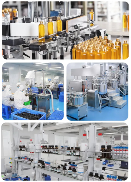 Shaanxi Baisifu Biological Engineering Co., Ltd. linha de produção da fábrica