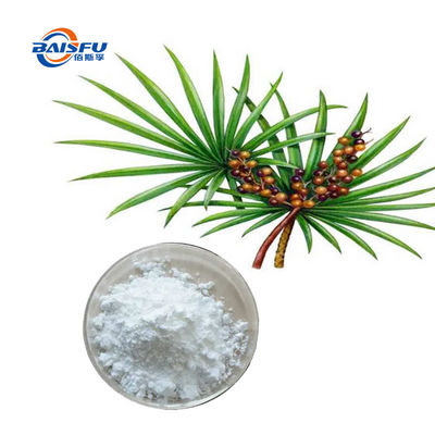 Baisfu Top Quality Saw Palmetto Extract Powder Saw Palmetto P.E. 98% Spec Saw Palmetto Fruit Extract with 25%-45% Fatty Acid and Solubility in Methanol  Saw Palmetto Extract CAS 84604-15-9 for food
