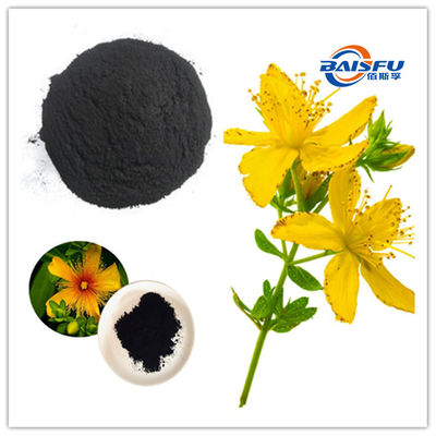 Baisfu high quality Brownish-gray fine powder Natural St. John'S Wort Extract CAS NO: 118-34-3 hypericin for medicine