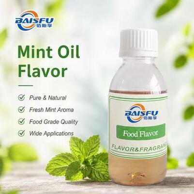Heat Stable Mint Oil Flavor for Bakery Products Cookie Cake and Chocolate Coating