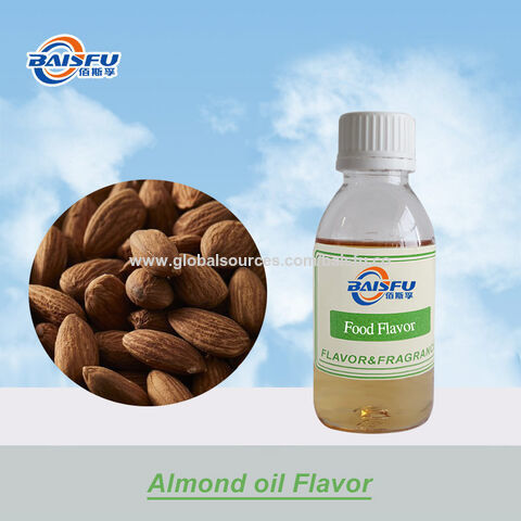 Shaanxi Baisfu herbal plant extract Light Yellow Liquid Almond oil CAS NO.: 8007-69-0 Food Grade for cosmetic and medicine
