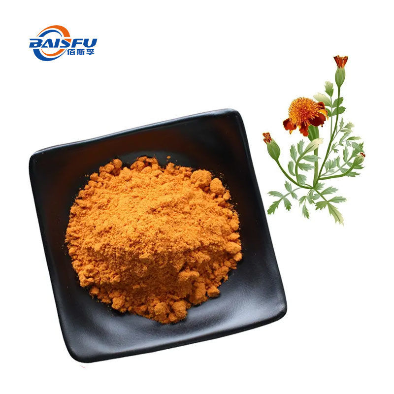 Baisfu plant powder 98% Top Quality Lutein esters Yellow/reddish brown powder use in dietary supplement and food additive