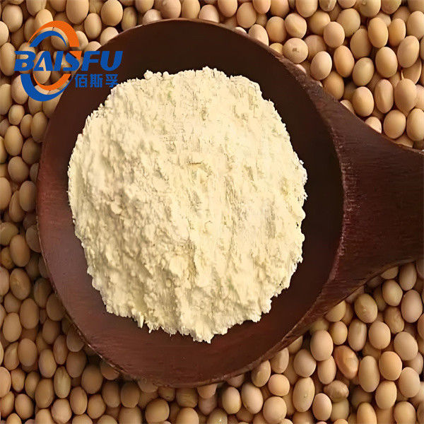 Shaanxi Baisfu Top Quality light yellow powder Natural Soybean Lecithin Granule Or Phospholipid Powder 100% pass 80 mesh EINECS No. 232-307-2 for food additive and dietary supplement