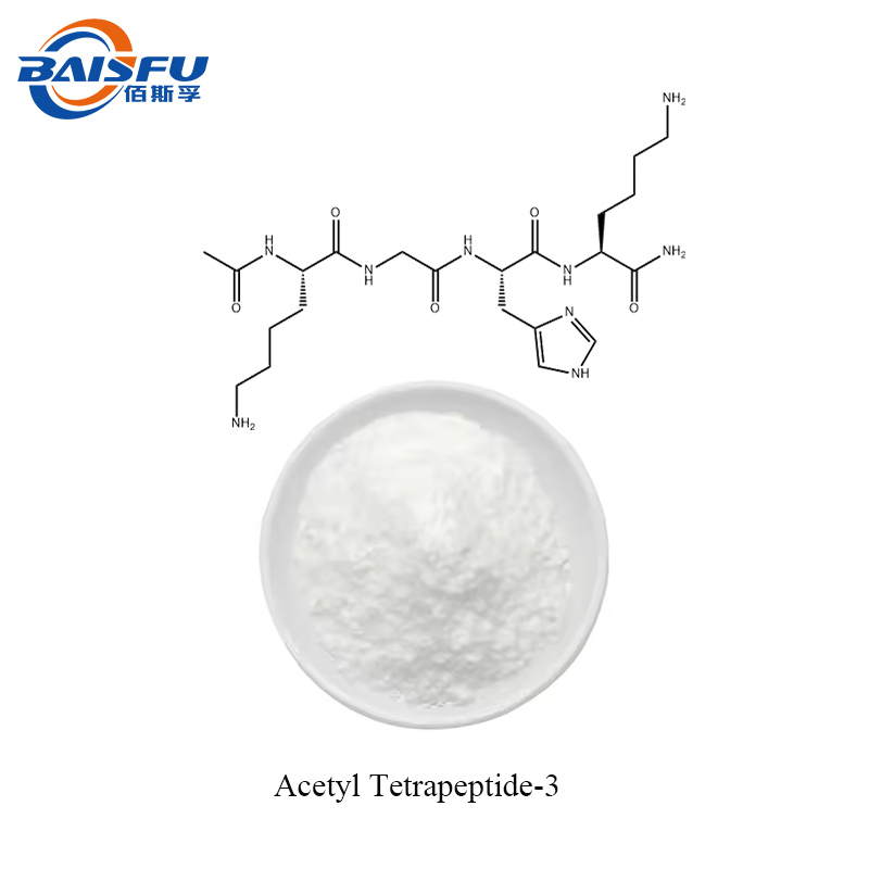 Acetyl Tetrapeptide-3 CAS 827306-88-7 High-Purity Cosmetic Peptide for Advanced Eye Area Care