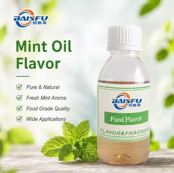 Heat Stable Mint Oil Flavor for Bakery Products Cookie Cake and Chocolate Coating