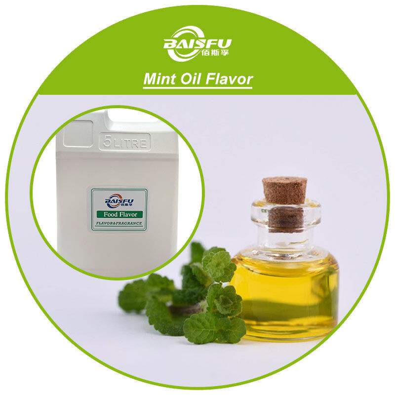 Heat Stable Mint Oil Flavor for Bakery Products Cookie Cake and Chocolate Coating