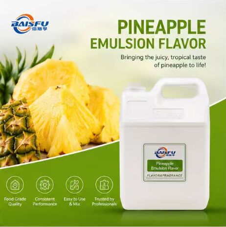 High Quality Pineapple Emulsion Flavor for Beverage Juice and Soft Drink Manufacturing