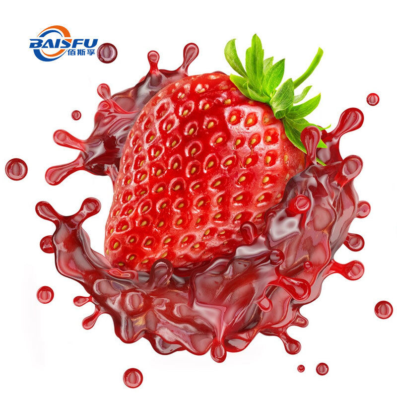 Strawberry Flavor Liquid Water Soluble High Concentration For Milk Tea Juice Carbonated Drink Protein Powder Beverage