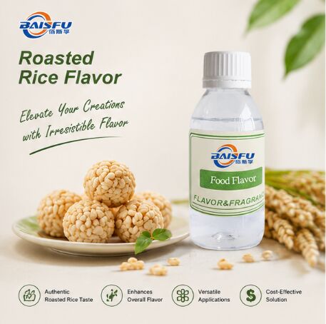 Concentrated Roasted Rice Flavor for Rice Cake Cookie Muffin and Sweet Pastry Dough