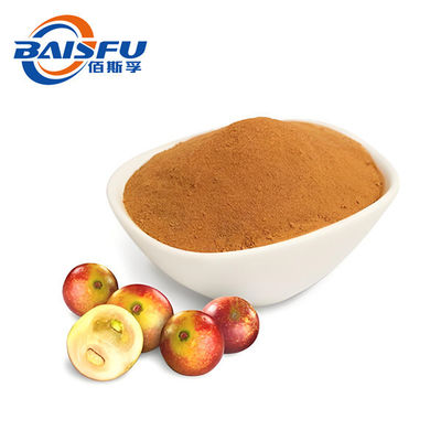 Baisfu pure natural plant extract Brown yellow fine powder Camu powder 100% pass 80 mesh UV TLC Food Grade For Food and dietary supplement